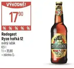 Globus Radegast Ryze hořká 12 nabídka