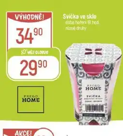 Globus Svíčka ve skle nabídka