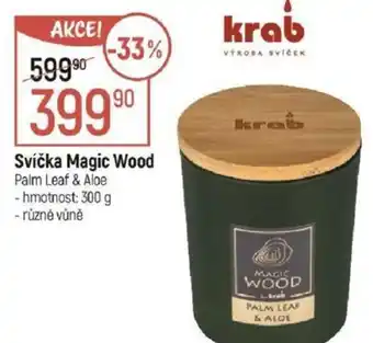 Globus Svíčka Magic Wood nabídka