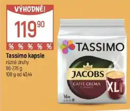 Globus Tassimo kapsle nabídka