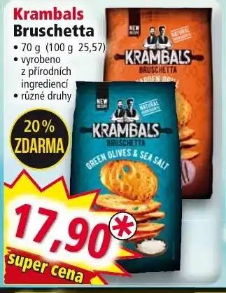 Norma Krambals Bruschetta nabídka