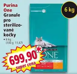 Norma Purina One Granule pro sterilizo- vané kočky nabídka
