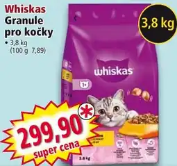 Norma Whiskas Granule pro kočky nabídka