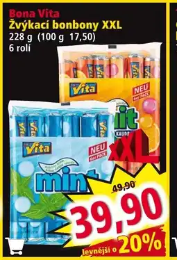 Norma Bona Vita Žvýkací bonbony XXL nabídka