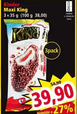 Norma Kinder Maxi King nabídka