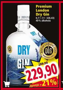 Norma Premium London Dry Gin nabídka