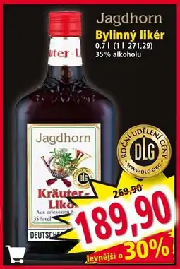 Norma Jagdhorn Bylinný likér nabídka