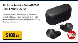 Datart Sluchátka Technics EAH-AZ80E-K (EAH-AZ80E-K) černá nabídka