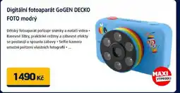 Datart Digitální fotoaparát GOGEN DECKO FOTO modrý nabídka