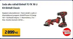 Datart Sada aku nářadí Einhell TC-TK 18 Li Kit Einhell Classic nabídka