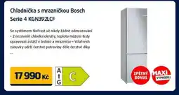 Datart Chladnička s mrazničkou Bosch Serie 4 KGN392LCF nabídka