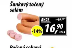 ZEMAN Šunkový točený salám nabídka