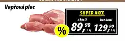 Vepřová plec bez kosti