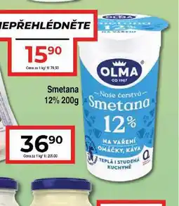 Hruška Smetana 12% nabídka
