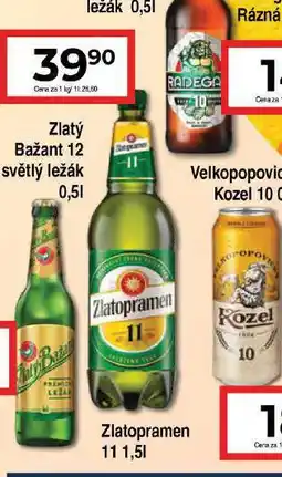 Hruška Pivo zlatopramen 11 nabídka