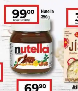 Hruška Nutella nabídka