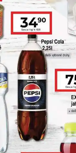 Hruška Pepsi cola 2,25l nabídka
