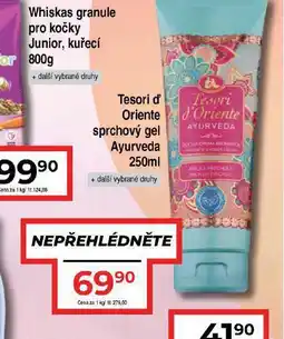 Hruška Tesori d´oriente sprchový gel nabídka