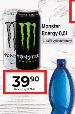 Hruška Monster energy nabídka