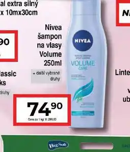 Hruška Nivea šampon nabídka