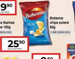 Hruška Bohemia chips solené nabídka