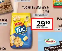 Hruška Tuc mini s příchutí sýr nabídka