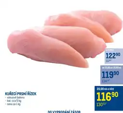 Makro KUŘECÍ PRSNÍ ŘÍZEK nabídka
