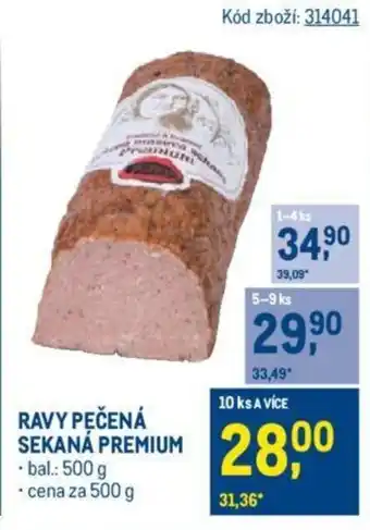 Makro RAVY PEČENÁ SEKANÁ PREMIUM nabídka