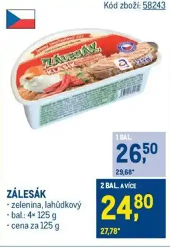 Makro ZÁLESÁK nabídka