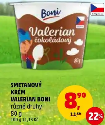 Penny Market SMETANOVÝ KRÉM VALERIAN BONI nabídka