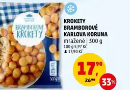 Penny Market KROKETY BRAMBOROVÉ KARLOVA KORUNA nabídka