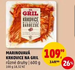 Penny Market MARINOVAVÁ KRKOVICE NA GRIL nabídka