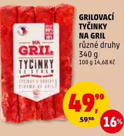 Penny Market GRILOVACÍ TYČINKY NA GRIL nabídka