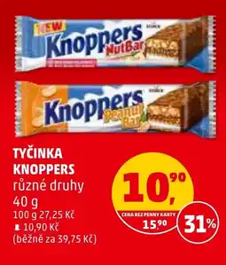 Penny Market TYČINKA KNOPPERS nabídka