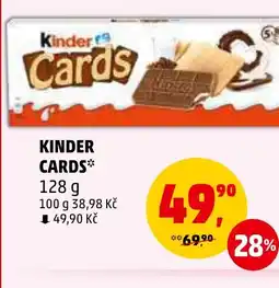 Penny Market KINDER CARDS nabídka