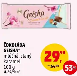 Penny Market ČOKOLÁDA GEISHA nabídka