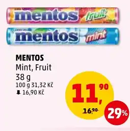 Penny Market MENTOS nabídka
