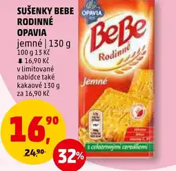 Penny Market SUŠENKY BEBE RODINNÉ OPAVIA nabídka