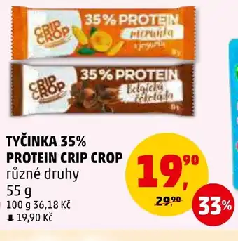 Penny Market TYČINKA 35% PROTEIN CRIP CROP nabídka