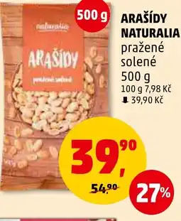 Penny Market ARAŠIDY NATURALIA nabídka