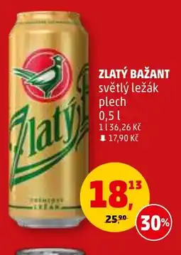 Penny Market ZLATÝ BAŽANT 0.5L nabídka
