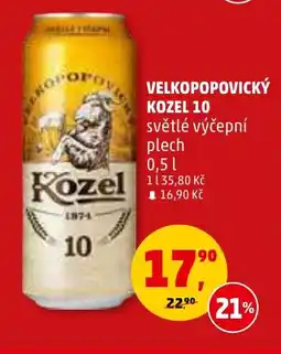 Penny Market VELKOPOPOVICKÝ KOZEL 10 0.5L nabídka