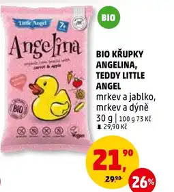 Penny Market BIO KRUPKY ANGELINA, TEDDY LITTLE ANGEL nabídka