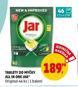 Penny Market TABLETY DO MYČKY ALL IN ONE JAR nabídka
