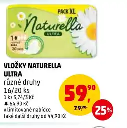 Penny Market VLOŽKY NATURELLA ULTRA nabídka