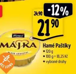 Albert Hamé Paštiky nabídka