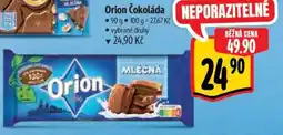 Albert Orion Čokoláda nabídka