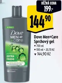 Albert Dove Men+Care Sprchový gel nabídka