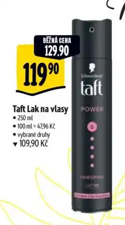 Albert Taft Lak na vlasy nabídka