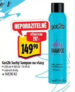 Albert Got2b Suchý šampon na vlasy nabídka